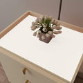 Leather Nightstand Cover, 1.8mm Thick, 15.75x23.6 Inch end Table Cover by Zinkooat