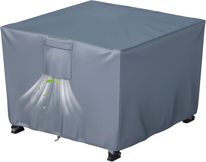 Chinchilla Heavy Duty 30 Inch Square Fire Pit Cover by Chinchilla