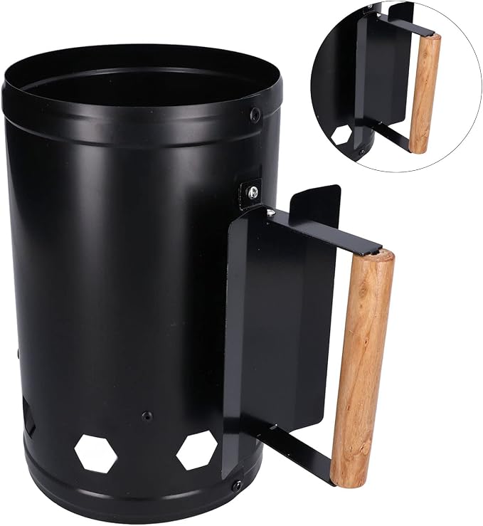 Charcoal Chimney Starter, Heavy Duty Steel BBQ Chimney Starter, BBQ Grill - Image 7
