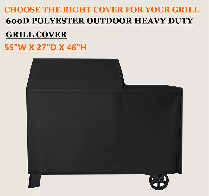 Grill Cover for Traeger Grills BAC761 Woodridge Pellet Grill and Smoker - Image 4