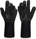 Comsmart BBQ Gloves, 1472 Degree F Heat Resistant Grilling Gloves Silicone by Comsmart