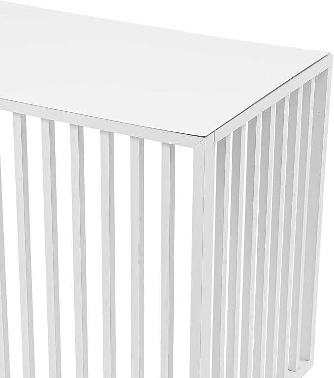 White Air Conditioner Fence - Image 5