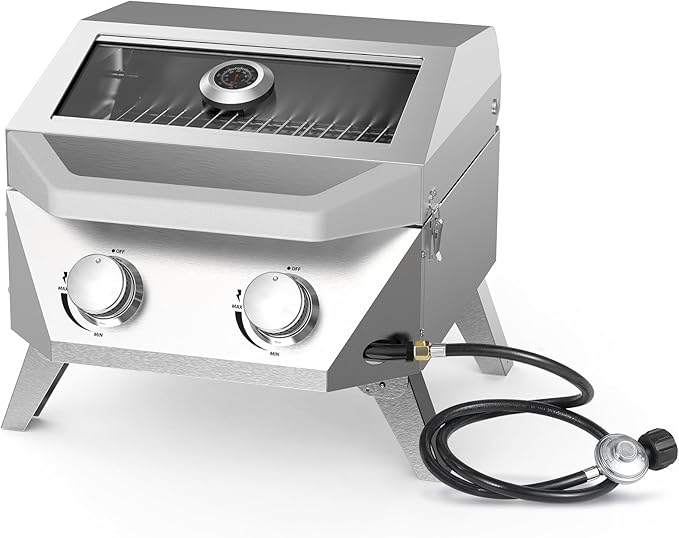 BESTFIRE Tabletop Gas Grill by GrillsOutdoorCooking