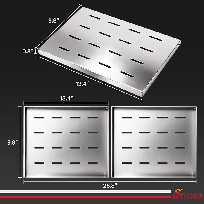 Utheer 2-Pack Griddle Warming Rack - Image 3