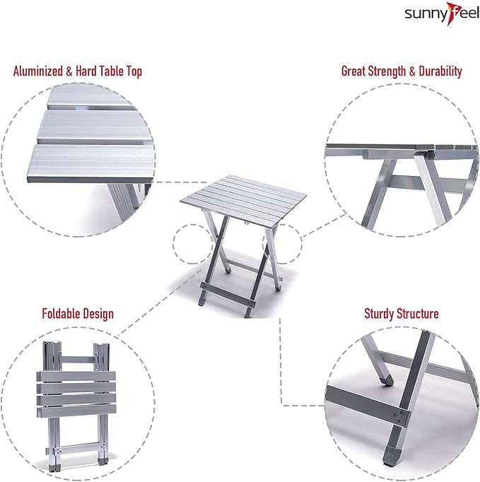 SUNNYFEEL Folding Camping Table - Image 5