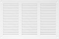 Repa Market 12x8 Inch Air Vent Cover/White Galvanized Steel Louvered Grill Cover by RepaMarket