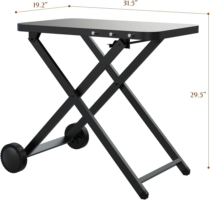 Portable Grill Table, Outdoor Prep Table - Image 7