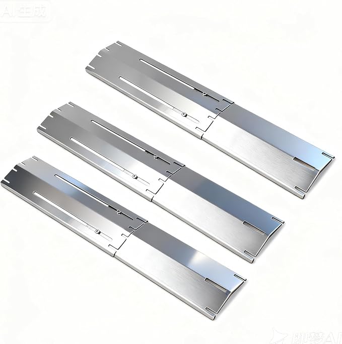 Universal replacement heavy duty adjustable heat plate shield, Burner cover by Unknown