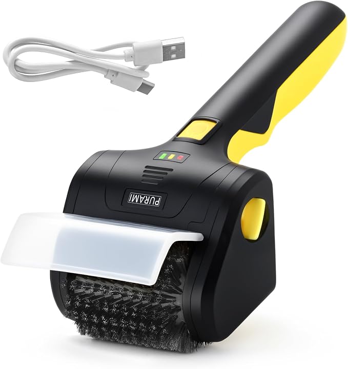 Battery Operated Grill Cleaner PURAMI Wireless Outdoor 360° Rotating Electric by PURAMI