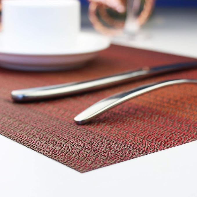 Plastic Placemats, Non Slip Washable Placemats - Image 7