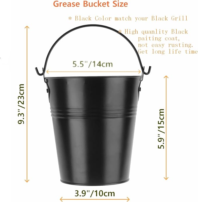 Firsgrill Grease Bucket & Liners Replacment Traeger Drips 20/22/34 Series - Image 2
