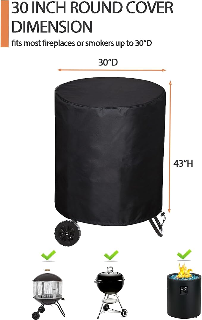 SheeChung Outdoor Fireplace Cover - Image 2