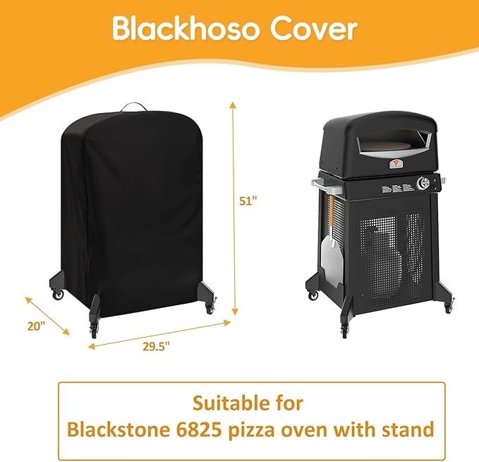 Pizza Oven Cover for Blackstone 6825 6824, 16 inch Outdoor Pizza Oven - Image 2