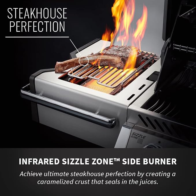 Napoleon PRO665RSIBPSS-3 Prestige PRO 665 RSIB Propane Gas Grill, sq.in. + - Image 11
