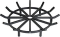 SteelFreak Super Heavy Duty Wagon Wheel Firewood Grate by SteelFreak