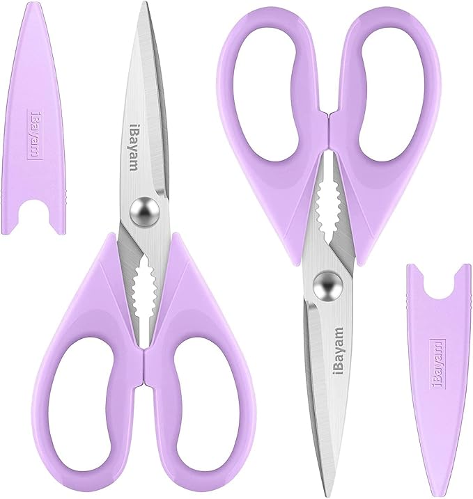 Purple Kitchen Accessories, Pastel Purple Kitchen Utensils, iBayam Heavy Duty by iBayamDirect