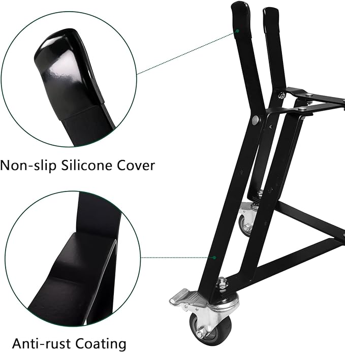 Medium BGE Nest, Grill Stand for BGE Accessories, Rolling Nest - Image 6