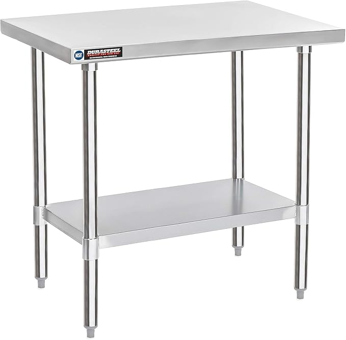 DuraSteel 24x36 Stainless Steel Work Table by DuraSteel