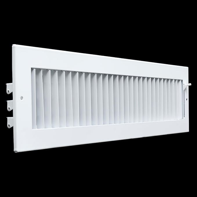 Fits 20x4 Duct Opening Steel Adjustable Air Supply Grille by Handua | Register - Image 4