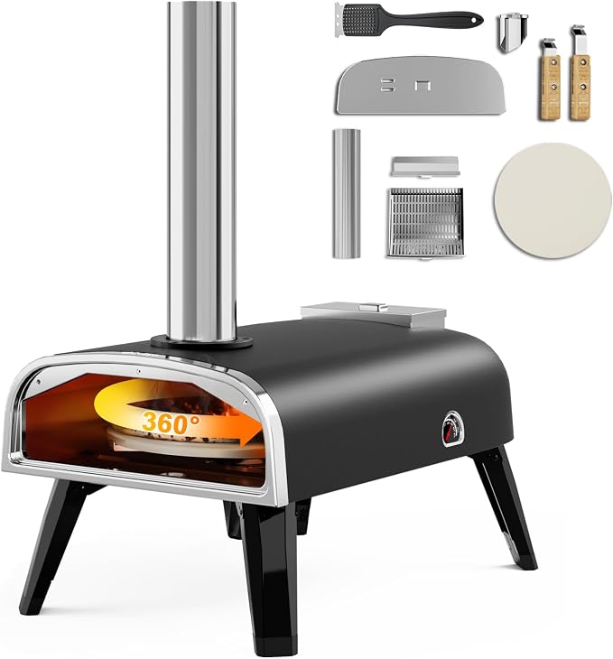 Outdoor Pizza Oven aidpiza 12" Wood Pellet Pizza Ovens by aidpiza
