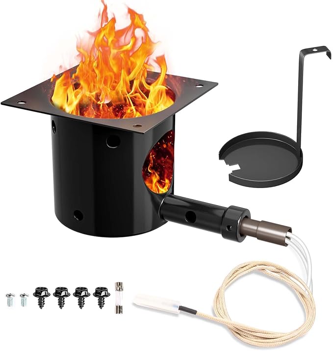 GRISUN Fire Pot Burn Pot and Hot Rod Ignitor Kit by Grisun