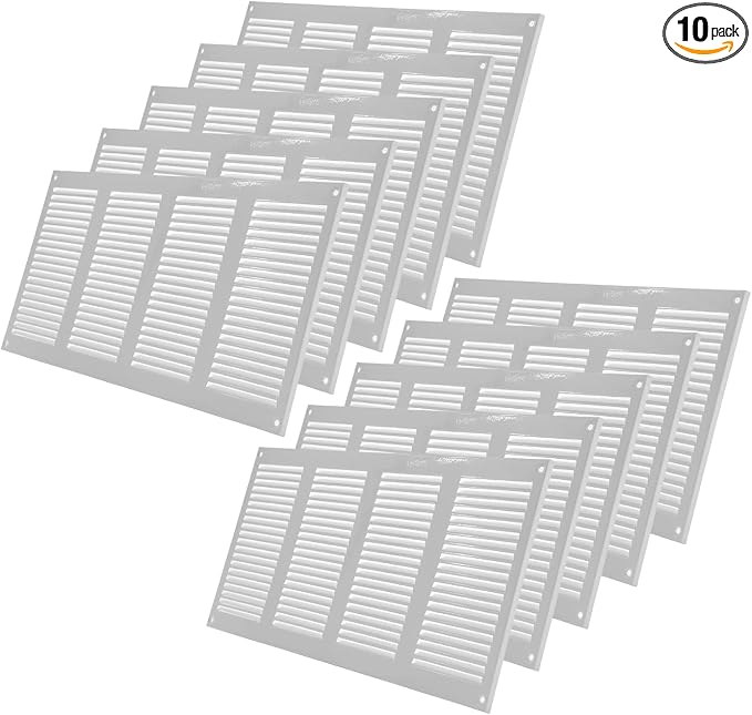 Vent Systems 16" x 8" Inch Pack of 10 by VentSystems