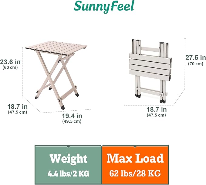SUNNYFEEL Folding Camping Table - Image 3