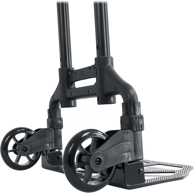 Rockville GigMate 154 lbs DJ/Musician Aluminum Trolley Hand Truck, Folds Flat - Image 7
