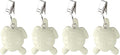 TwoFish Home Set of 4 Turtle Resin Table Cover Tablecloth Weights Clips Turtle by TwoFishHomeFashionLLC