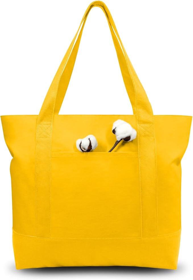 TOPDesign 1-Pack Canvas Tote Bags by TOPDesign
