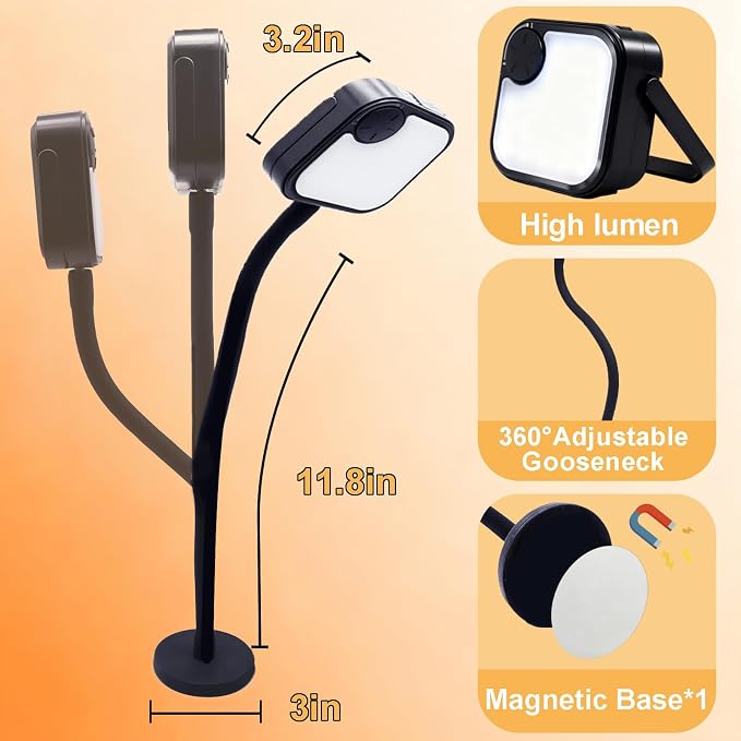 Rechargeable BBQ Grill Lights for Outdoor Grill, Magnetic Grill Lights for - Image 5
