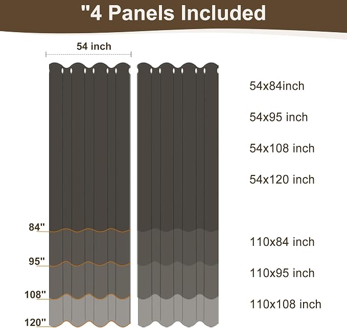 HolidayIdeas Outdoor Patio Curtains Waterproof - Image 7