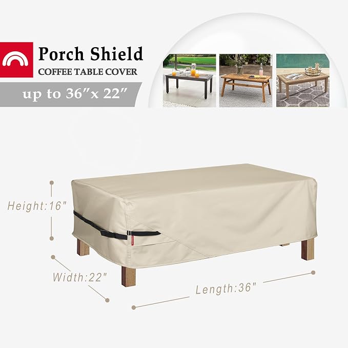 Porch Shield Patio Coffee Table Cover - Image 2