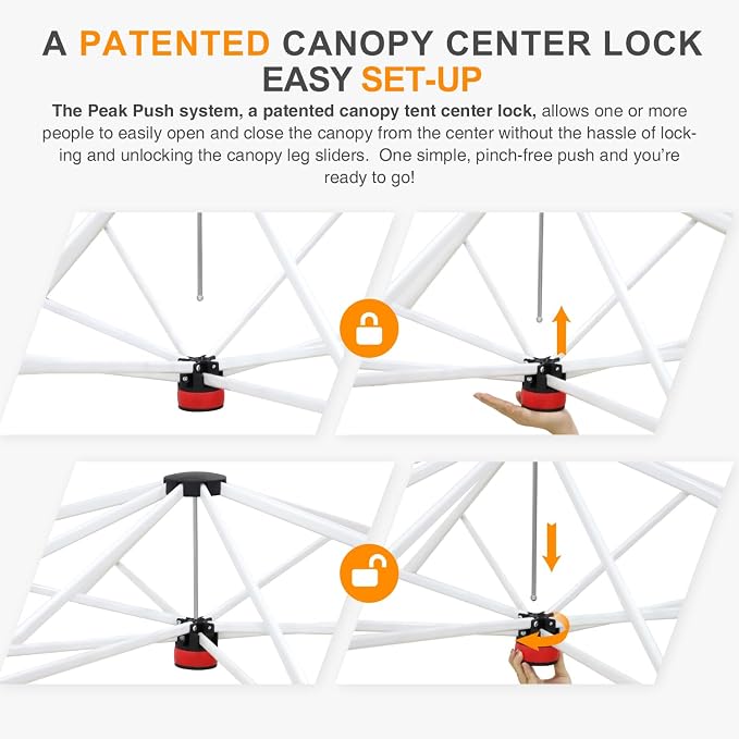 EAGLE PEAK Pop Up Canopy Tent - Image 4