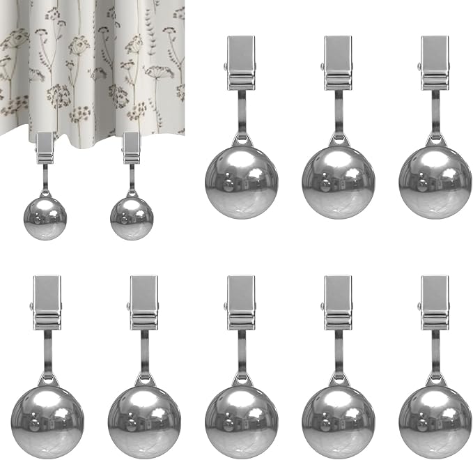 10 Pack Heavy Tablecloth Weights, Stainless Steel Balls by Singring