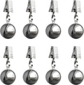 8 Pack Heavy Duty Tablecloth Weights, Rust Proof Stainless Steel Balls by Unknown