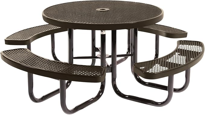 Coated Outdoor Furniture Heavy-Duty Portable Outdoor Picnic Table by CoatedOutdoorFurniture