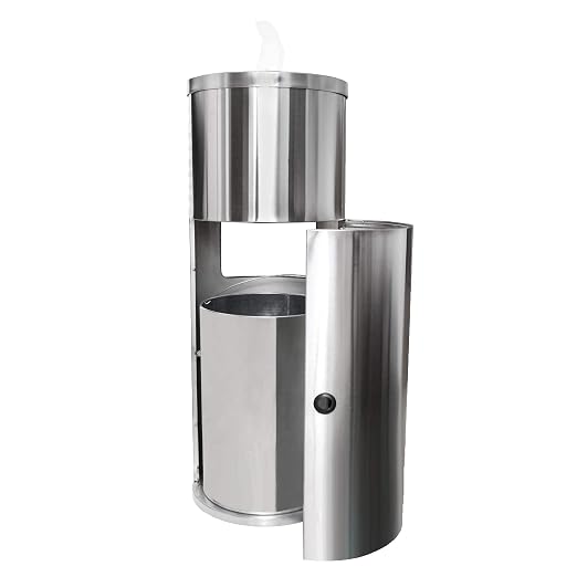Stainless Steel Floor Stand Wipe Dispenser - Image 5