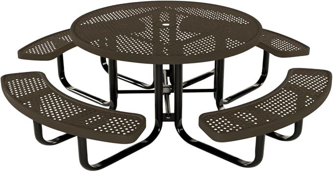 COATEDOUTDOORFURNITURE Heavy-Duty Portable Outdoor Kids Table by CoatedOutdoorFurniture