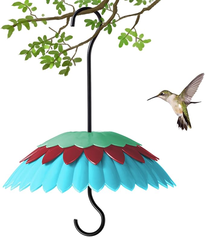 8" Bird Feeder Cover with Ant Moat, Skaithee Bird Feeder Baffle with by Skaithee