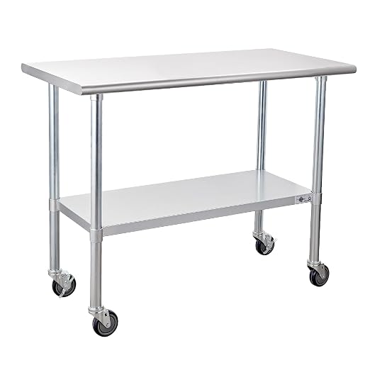 Profeeshaw Stainless Steel Table by Profeeshaw