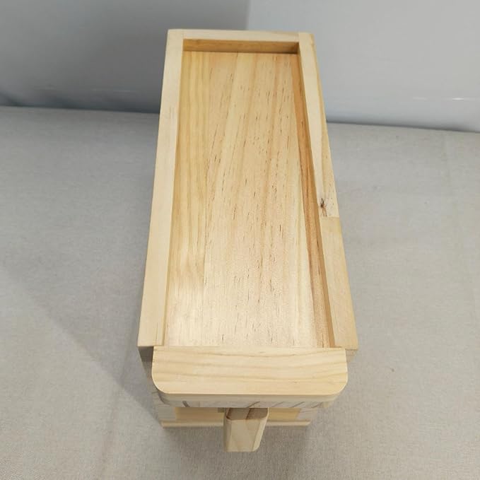 Wooden Bellows with Pipe Air Blower Box Small Traditional Chinese Fire Bellows - Image 6