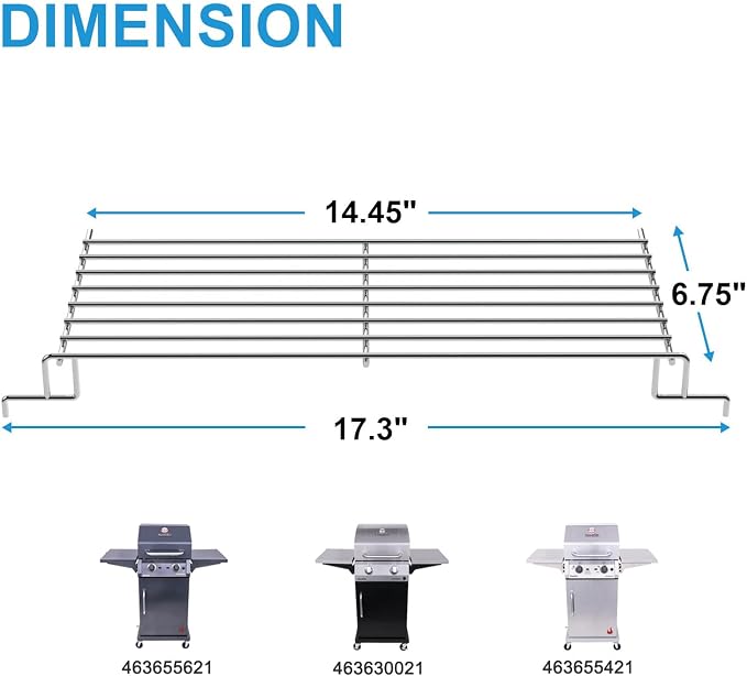 G325-0001-W1 Warming Rack Grill Parts - Image 2