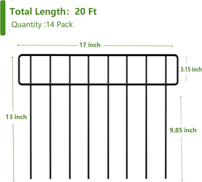 20Ft X 13Inch Animal Barrier Fence - Image 2