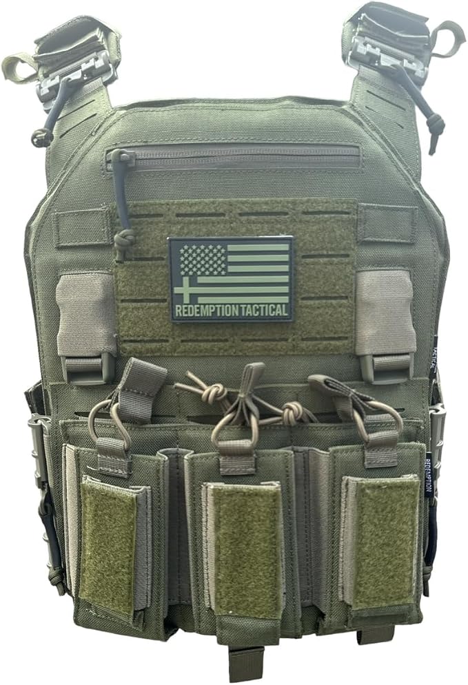 Redemption Crusader 2.0 Molle Quick Release Buckles Airsoft Vest by RedemptionTactical