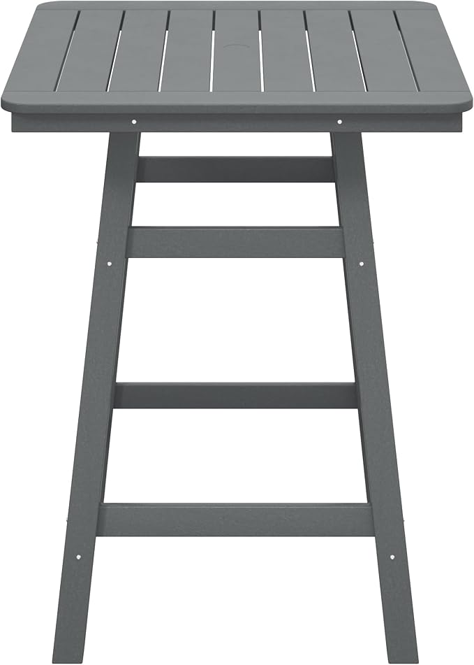 Costaelm Outdoor Bar Table, Patio Bistro Dining Pub Table - Image 4