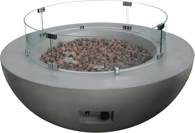 All Fire Table Pit Wind Screens and Stainless Steel Buner Lid from ELEMENTI | - Image 3