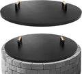 G GOOD GAIN Firepit Lid Round 36 Inch by GGOODGAIN