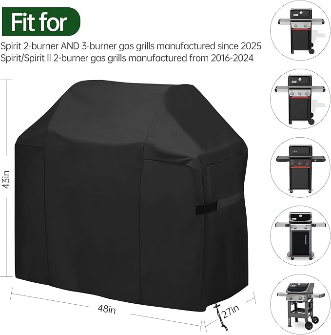 48 Inch Premium Outdoor Grill Cover Fit - Image 2