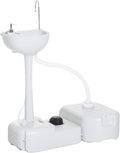 kleankin Portable Camping Sink, Handwashing Station Basin by Kleankin